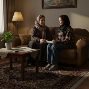 والدین موفق شنونده های خوبی هستند.